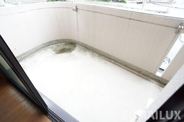 熊本市中央区坪井１丁目の賃貸マンションのバルコニー