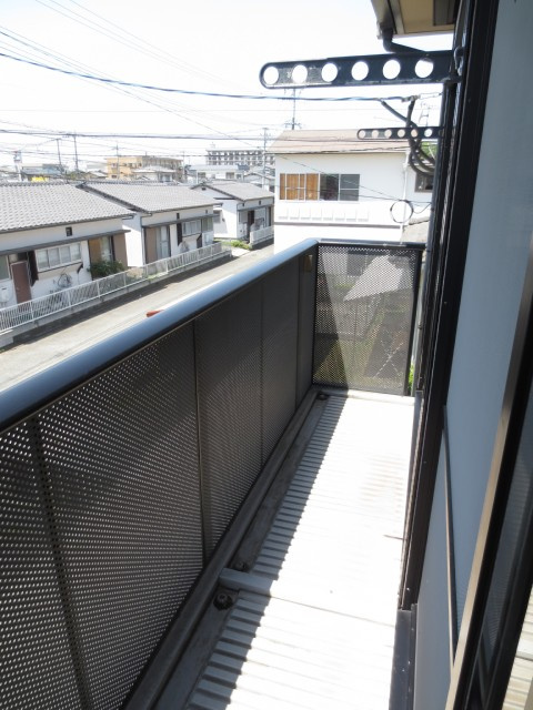 ディアスサカエのバルコニー|広々としたバルコニーです