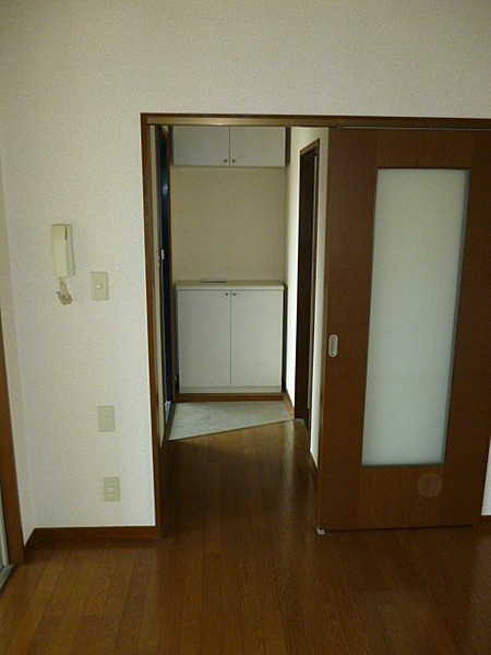 ディアスサカエの玄関|明るい玄関です