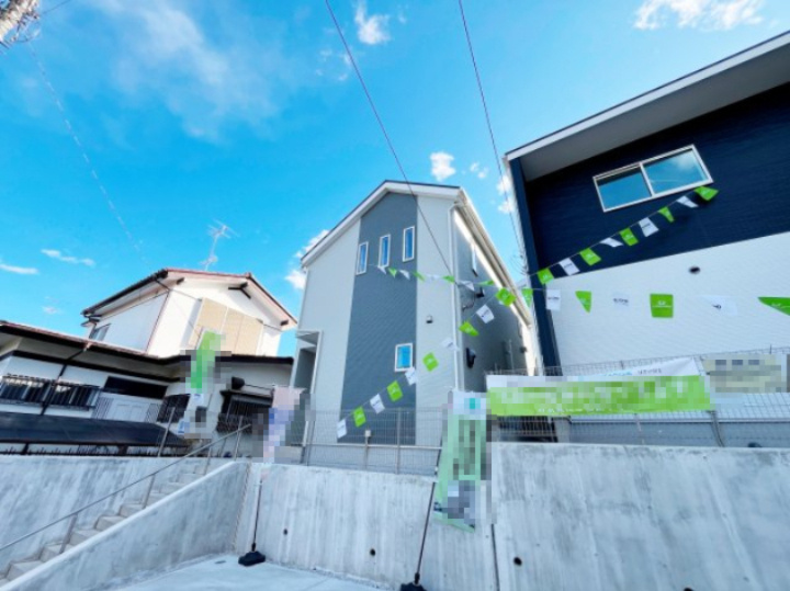 祝：成約済み　八王子市　元八王子町　新築戸建て　２３－３期の外観|閑静な住宅街です。～仲介手数料無料☆八王子ひなた不動産～八王子市元八王子町　新築戸建て