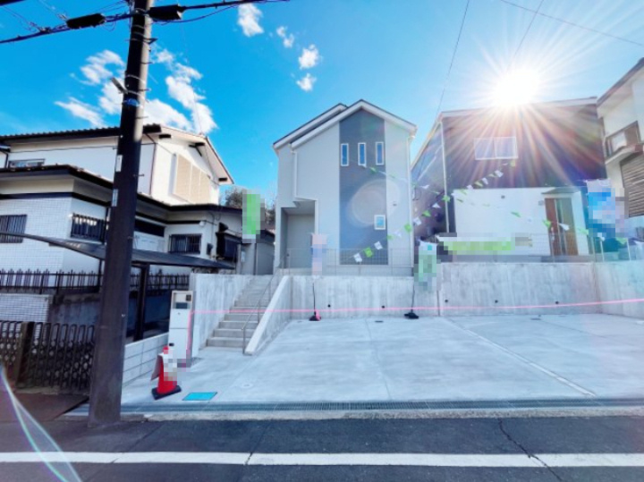 祝：成約済み　八王子市　元八王子町　新築戸建て　２３－３期の外観|～仲介手数料無料☆八王子ひなた不動産～八王子市元八王子町　新築戸建て