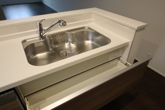 《仲介手数料無料》浦和区針ヶ谷２丁目2-9新築一戸建てリナージュのキッチン|撮影日 2025年5月10日 16:50 曇り