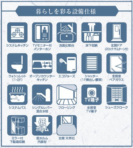 リナージュ／東区東野第1期／４号棟の区画図