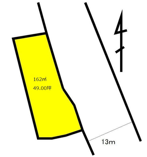 売地　大洗町磯浜町の土地図