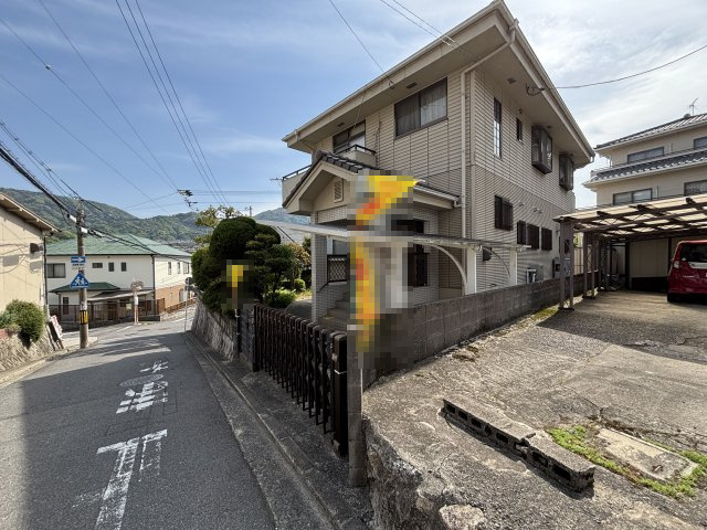 売土地　高取北１丁目の前面道路含む現地写真