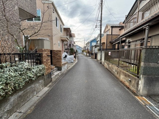 【前面道路含む現地写真】 | 川越市南大塚五丁目　建築条件なし売地　西武新宿線『南大塚駅』徒歩13分　【武蔵野小学区】