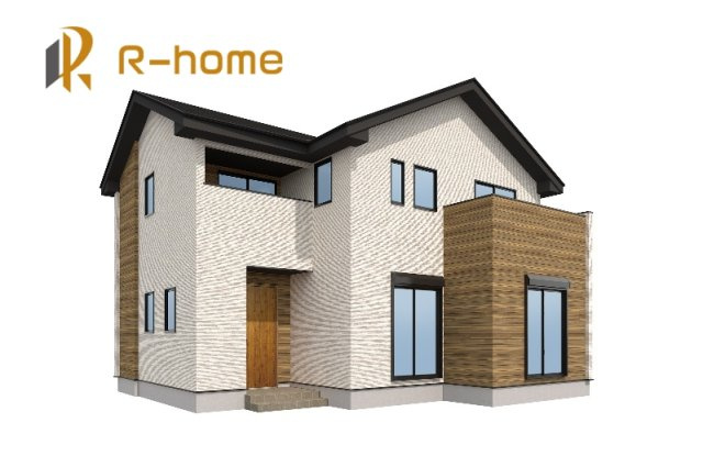 下妻市下妻12期　新築戸建て　1号棟の外観パース|ご予約を頂ければ、『平日』はもちろん『早朝』や『夜間』もご見学可能です♪お気軽にお申し付けください♪