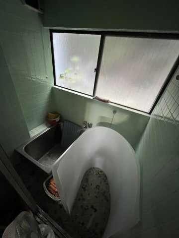 日奈久東戸建の浴室