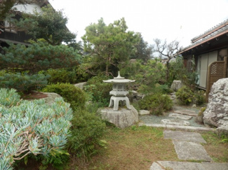 【庭】 | 土蔵のあるお家 | 大きなお庭があります