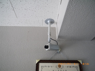 【その他共用部分】 | 防犯カメラが、２４時間監視していますので、安心して過ごせます