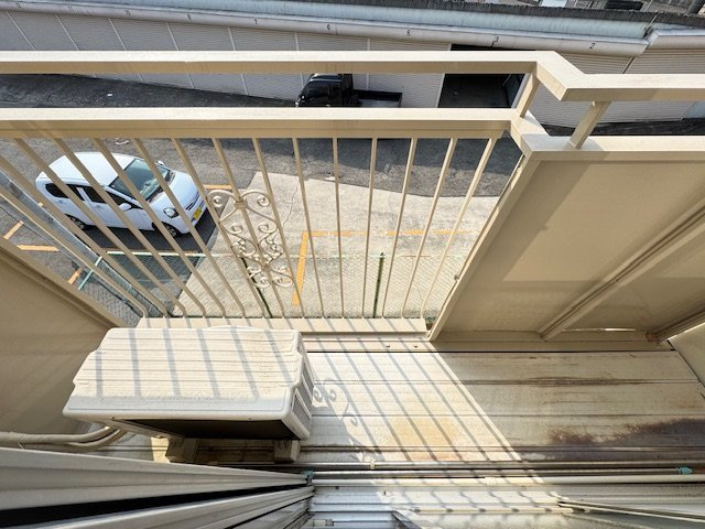 トータスメールのバルコニー