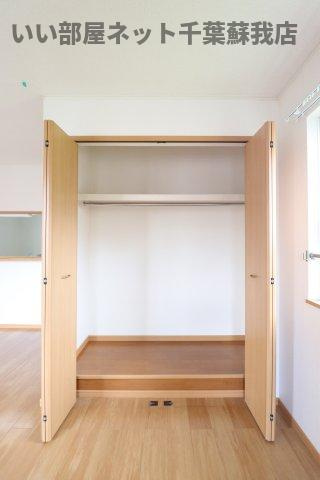 アンソレイエの収納|専用の収納スペースです
