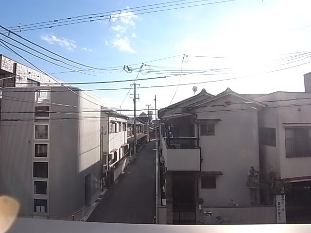 尼崎市西御園町のアパートの展望