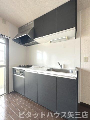 佐藤ハイツのキッチン|きれいなキッチンです