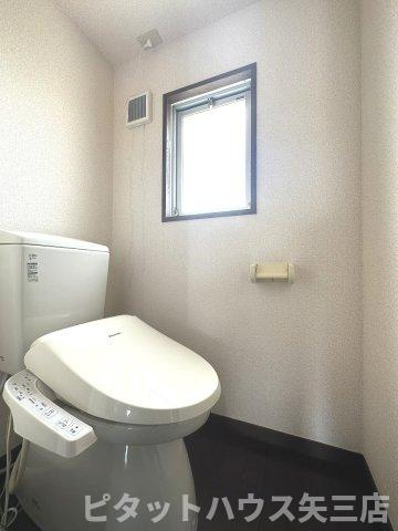 佐藤ハイツのトイレ|落ち着いたトイレです