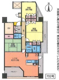 【間取り】 | MJR桜坂プレシャス☆仲介手数料無料☆