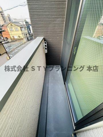 仲介手数料０円！BEAM MEIEKIのバルコニー