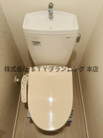 仲介手数料０円！BEAM MEIEKIのトイレ