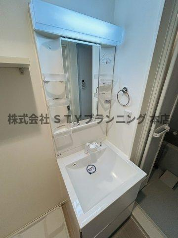 仲介手数料０円！BEAM MEIEKIの洗面所