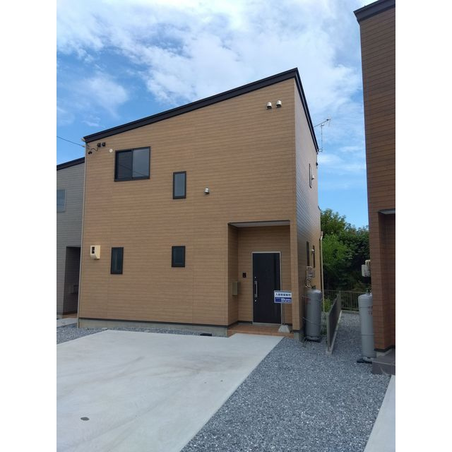 大垣市墨俣町二ツ木の一戸建ての外観