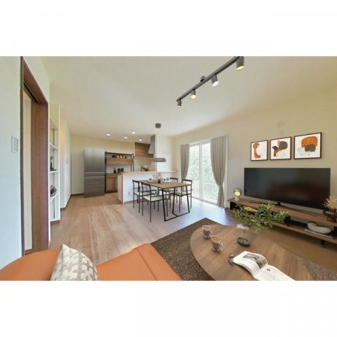 大垣市墨俣町二ツ木の一戸建ての居間・リビング|CGイメージ　家具はつきません