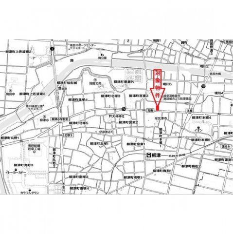 柳津町本郷３丁目店舗の外観
