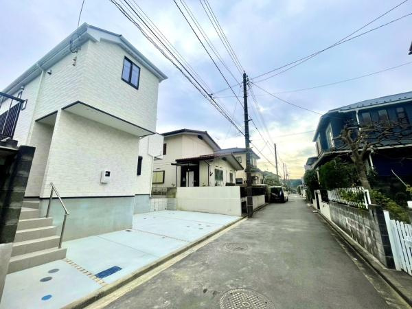 横浜市戸塚区南舞岡４丁目の新築一戸建の前面道路含む現地写真|周辺環境も合わせてご案内させて頂きます！
お気軽にお問い合わせ下さい！