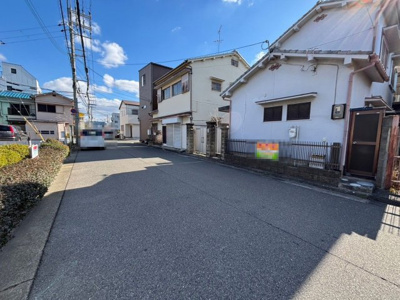 【前面道路含む現地写真】 | 野尻町　売土地 | 前面道路含む現地写真です