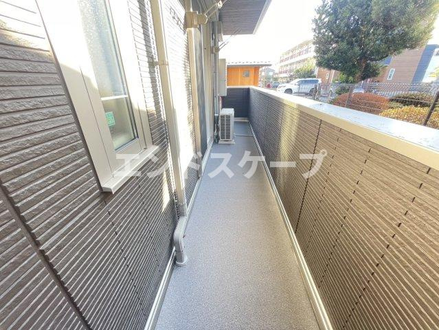 D-ROOM南町3丁目のバルコニー|高崎、前橋エリアのお部屋探しはエンドスケープまで！お客様の理想お聞かせ下さい♪