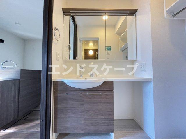 D-ROOM南町3丁目の洗面所|高崎、前橋エリアのお部屋探しはエンドスケープまで！お客様の理想お聞かせ下さい♪