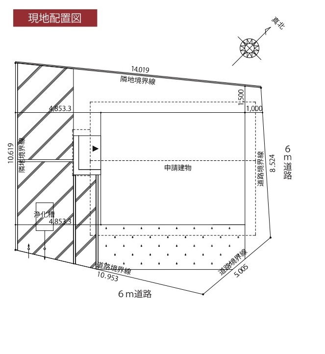 【仲介手数料無料】未入居戸建　熊谷市久下1749-11　S区画の区画図