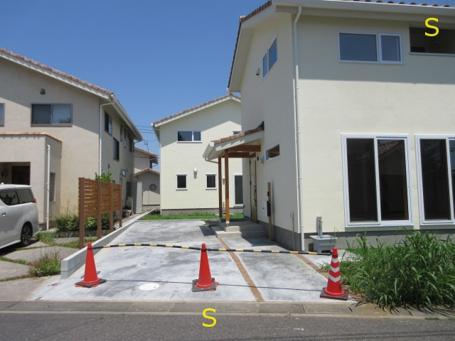 【仲介手数料無料】未入居戸建　熊谷市久下1749-11　S区画の駐車場