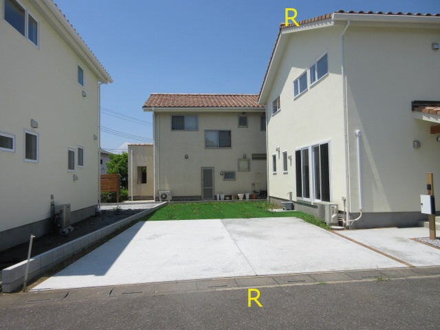 【仲介手数料無料】未入居戸建　熊谷市久下1749-11　R区画の駐車場