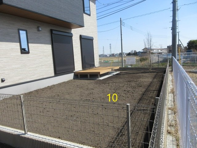 【仲介手数料無料】新築戸建　熊谷市末広4-14（全11棟）の庭