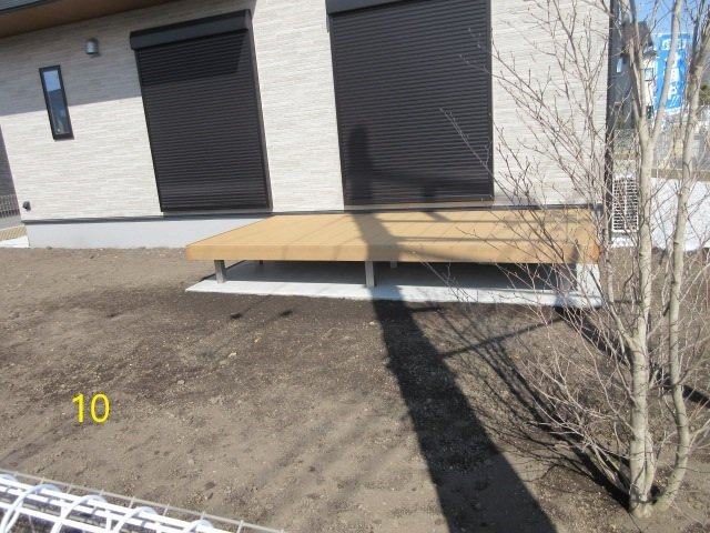 【仲介手数料無料】新築戸建　熊谷市末広4-14（全11棟）の庭