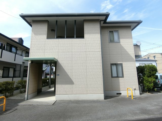 グリーンビューB棟の外観