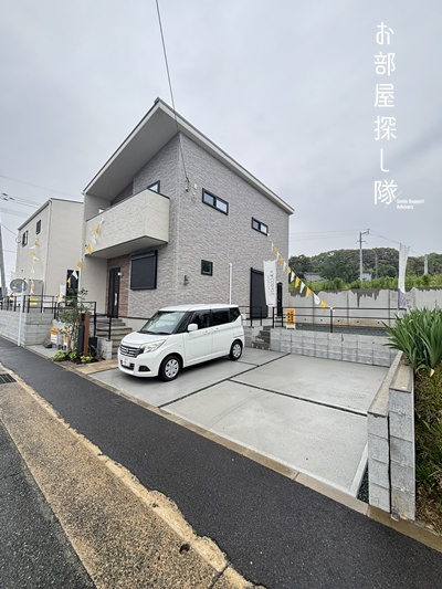 久留米市合川町の新築一戸建の駐車場