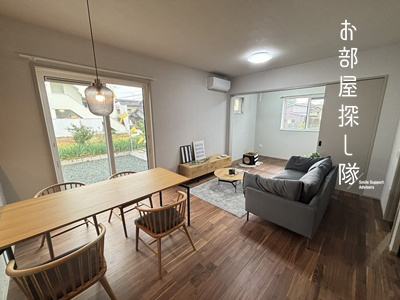 久留米市合川町の新築一戸建の居間・リビング