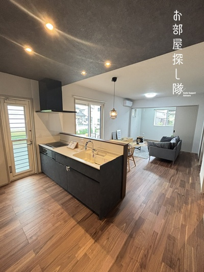 久留米市合川町の新築一戸建の居間・リビング