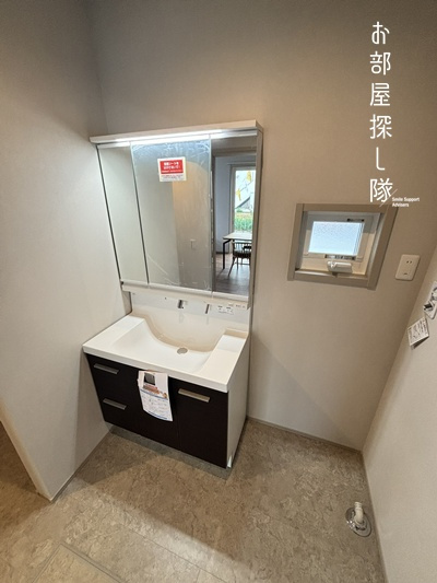 久留米市合川町の新築一戸建の独立洗面台