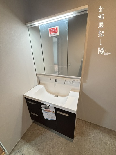 久留米市合川町の中古一戸建の独立洗面台