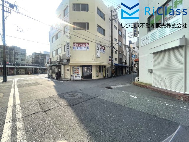 グランドプラザ神戸パートⅡの周辺|マンション前の道路です