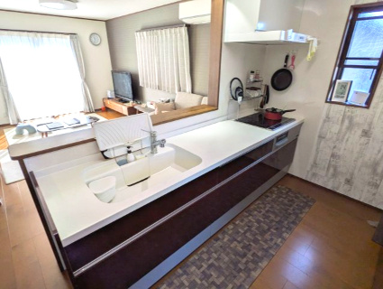 滑川町羽尾  中古戸建のキッチン