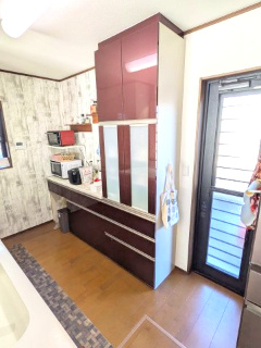 滑川町羽尾  中古戸建のキッチン