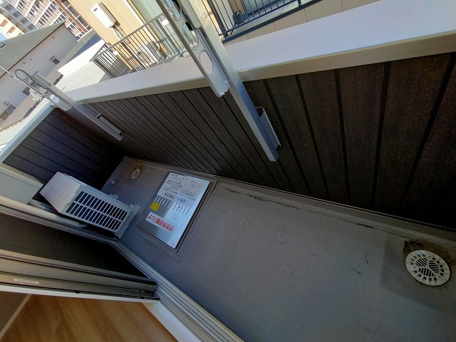 神戸市兵庫区金平町２丁目のアパートのバルコニー|バルコニー