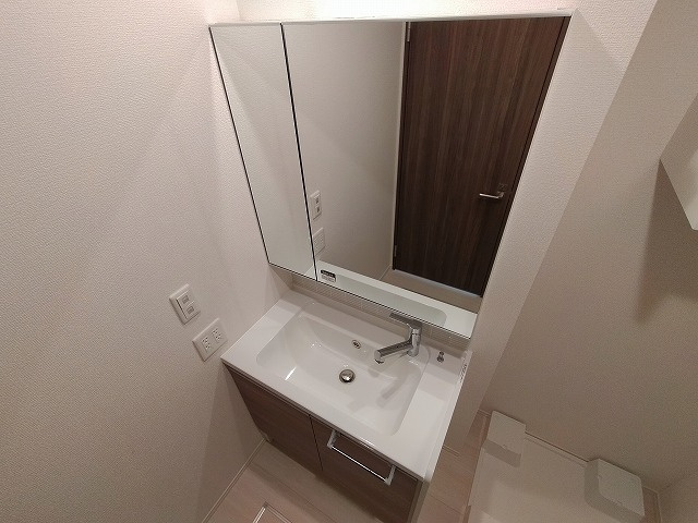 神戸市兵庫区金平町２丁目のアパートの洗面所|シャンプードレッサー