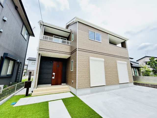 新築　高崎市並榎町4期　Heartful　Town　2号棟の外観|現地写真　2025年4月完成しました！ご内覧等、お気軽にお問合せください♪　							
