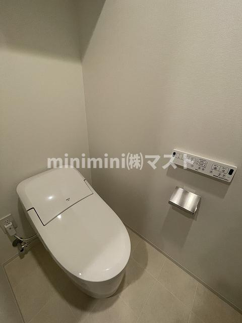 ザ・パークハビオ阿倍野昭和町のトイレ
