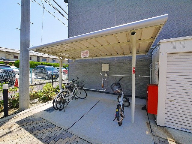 レオパレスナップ　シャンブルのその他共用部分|駐輪場です