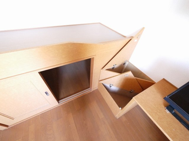 レオパレスナップ　シャンブルの収納|収納豊富です